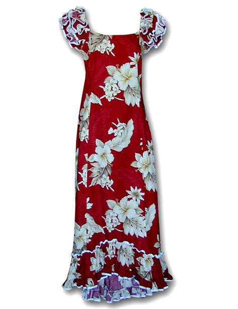 hawaiian long muumuu dresses.